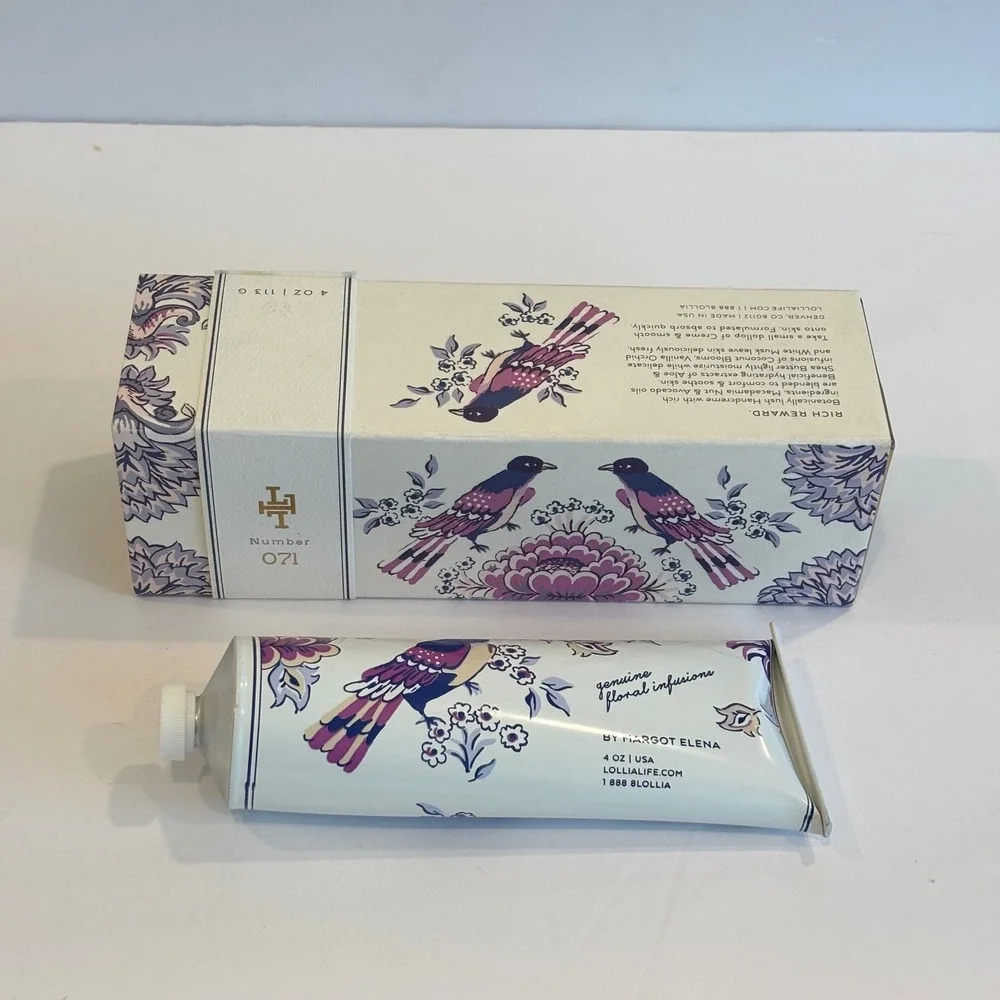 Lollia Imagine Flowering Willow & Lotus Shea Butter Hand Cream 071 4 oz Sealed